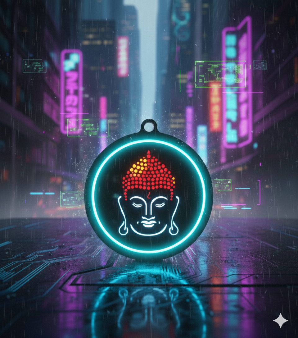 LIGHT OF BUDDHA - LED PROTECTION PENDANT