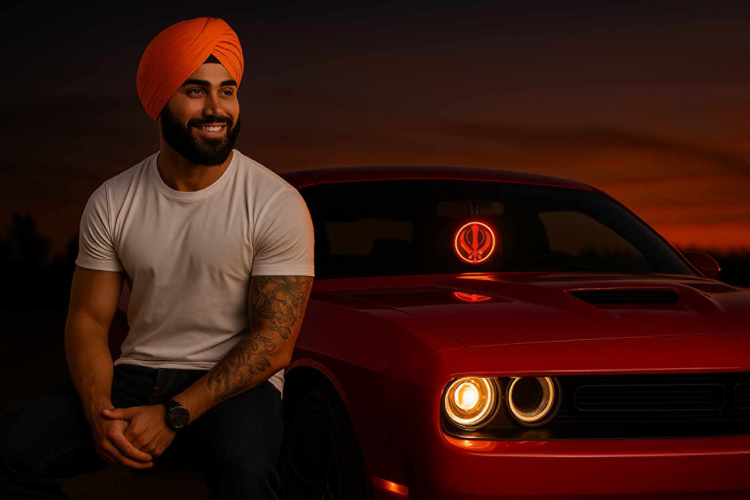 KHANDA - LED PROTECTION PENDANT