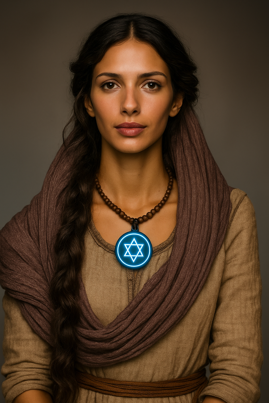 STAR OF DAVID - LED PROTECTION PENDANT