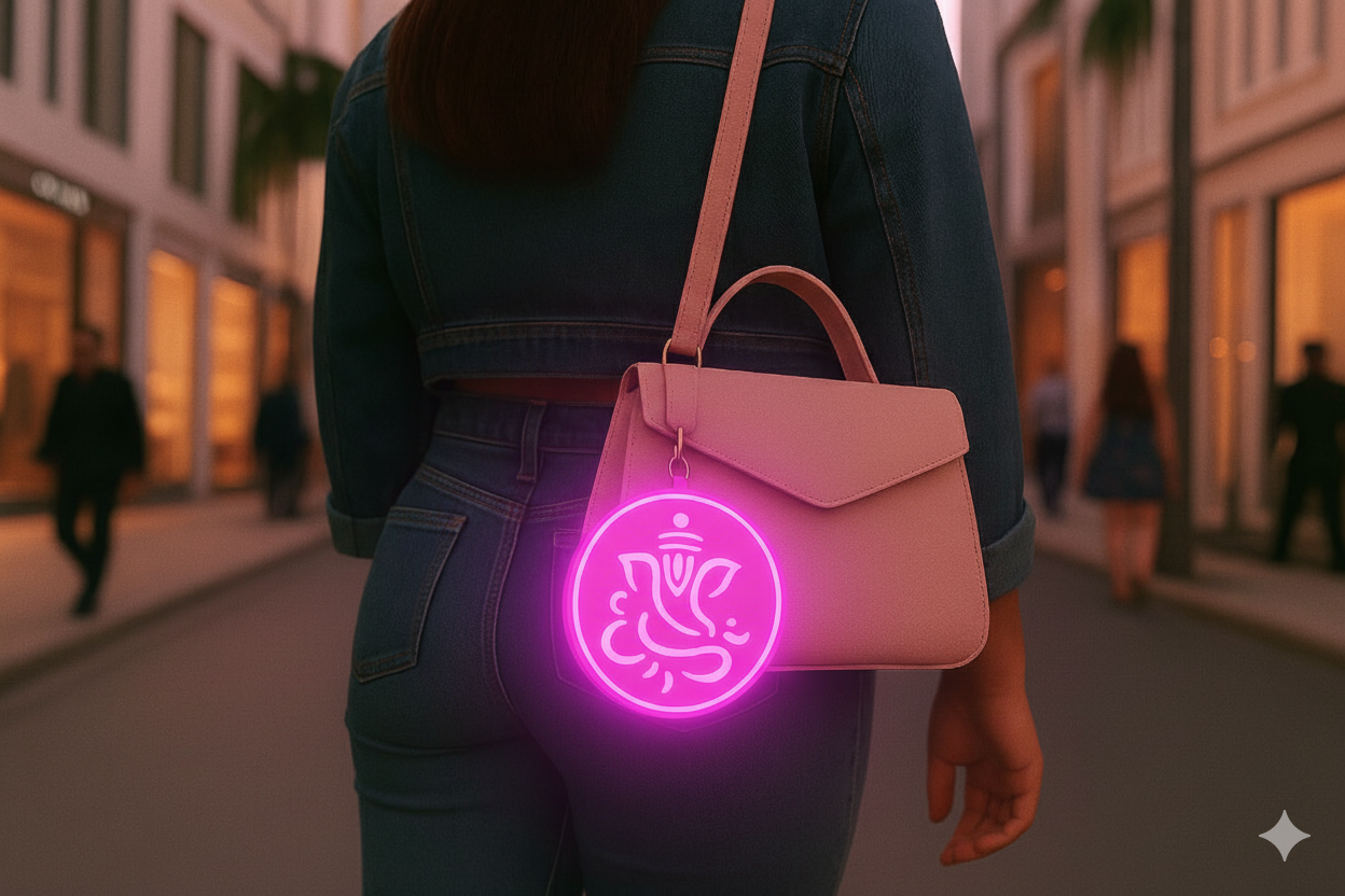 GANESHA- - LED PROTECTION PENDANT