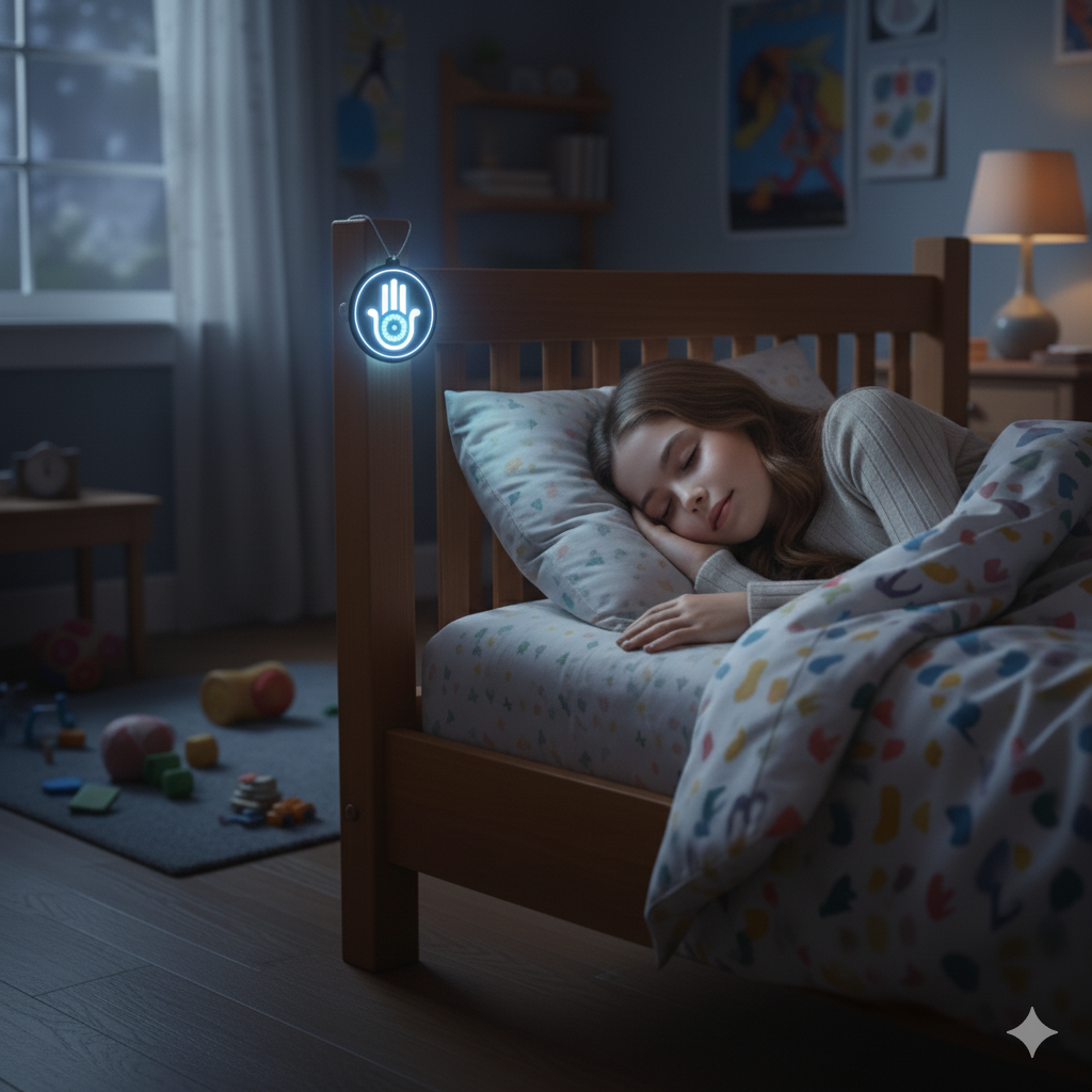 EVIL EYE / HAND OF HAMSA - LED PROTECTION PENDANT