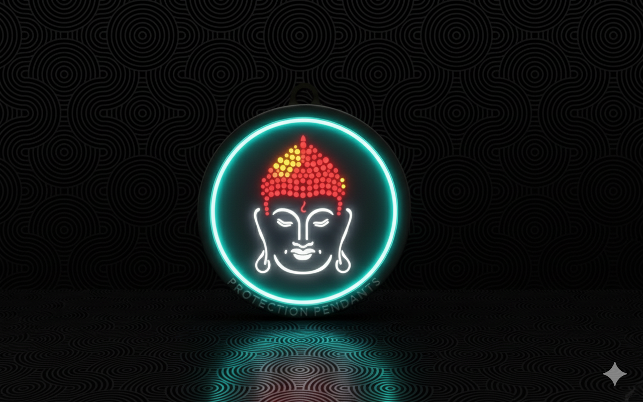 LIGHT OF BUDDHA - LED PROTECTION PENDANT