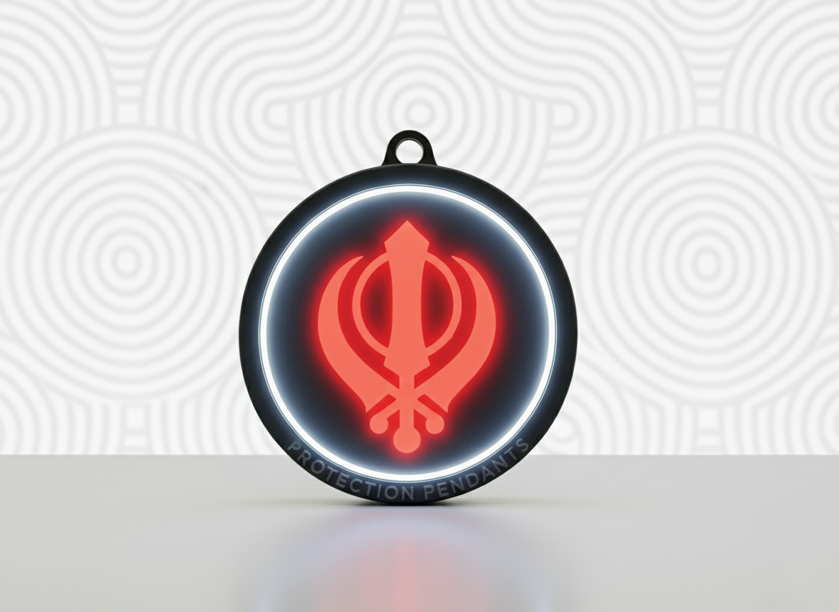 KHANDA - LED PROTECTION PENDANT