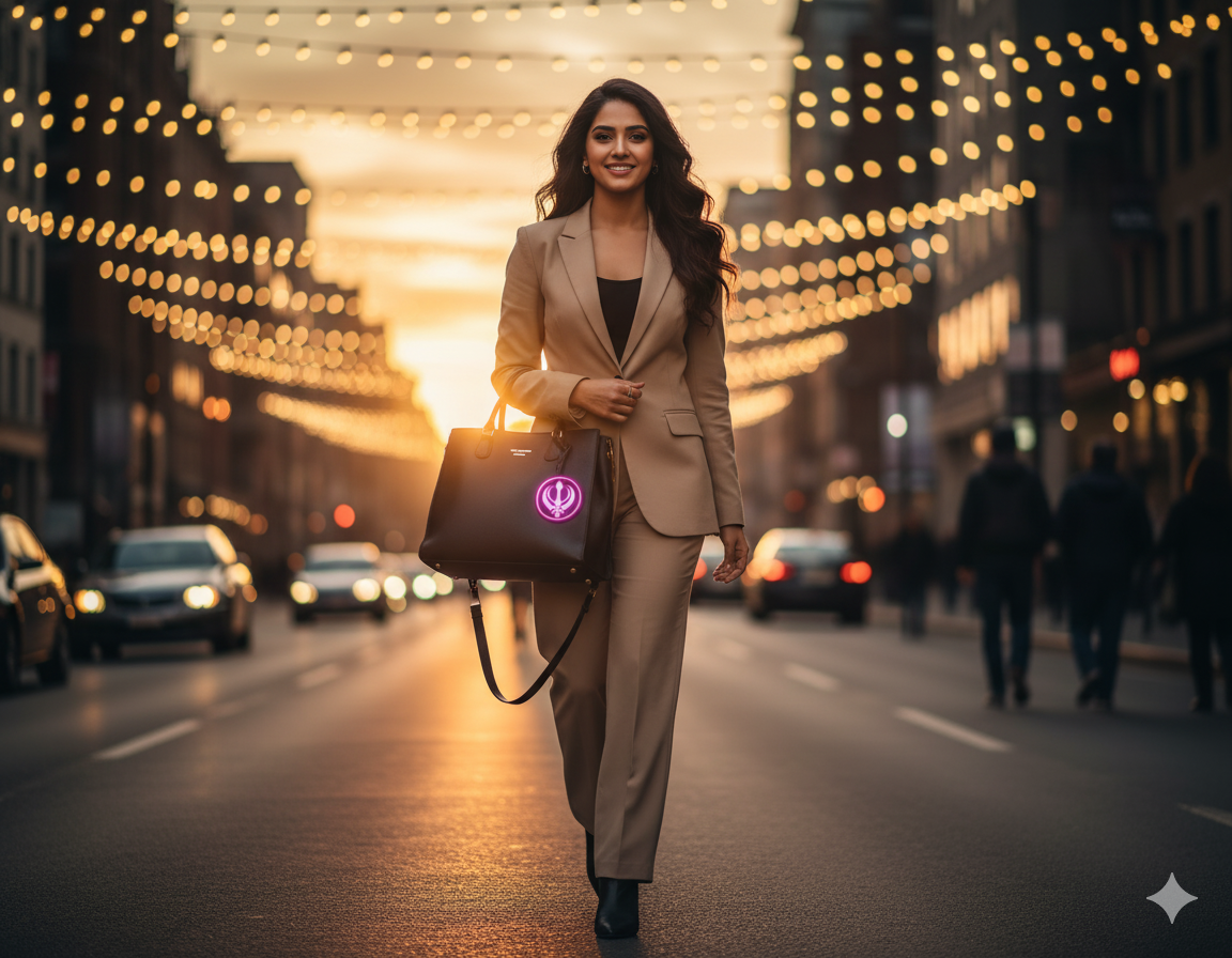 KHANDA - LED PROTECTION PENDANT