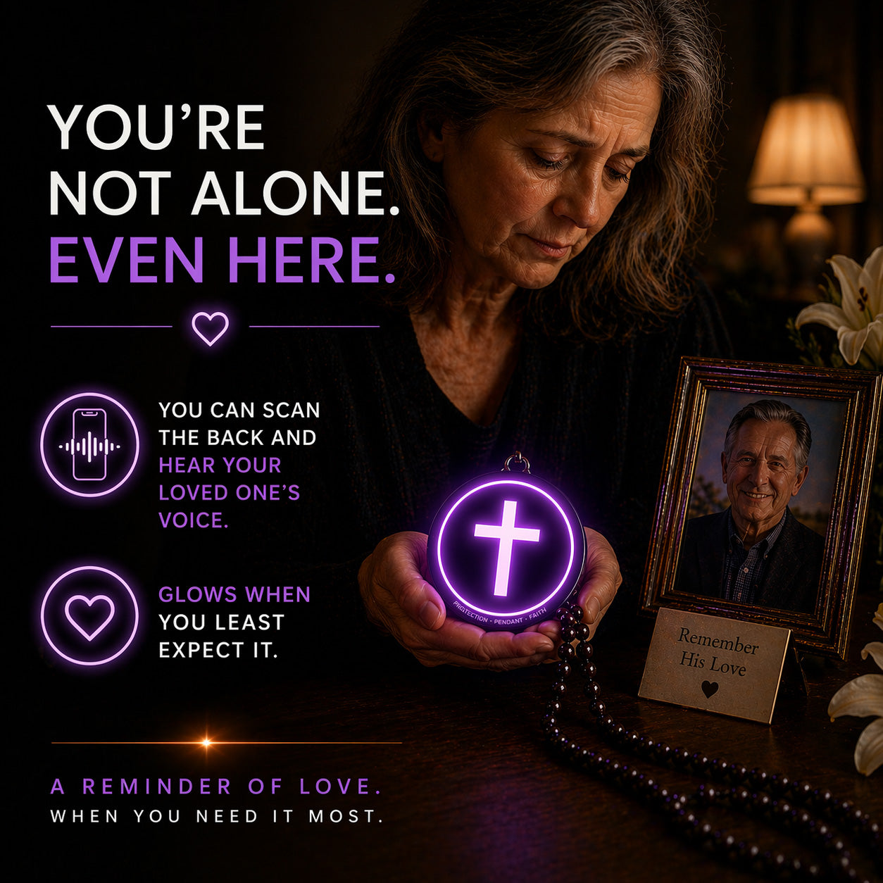 Forever Heart Light of Christ Halo